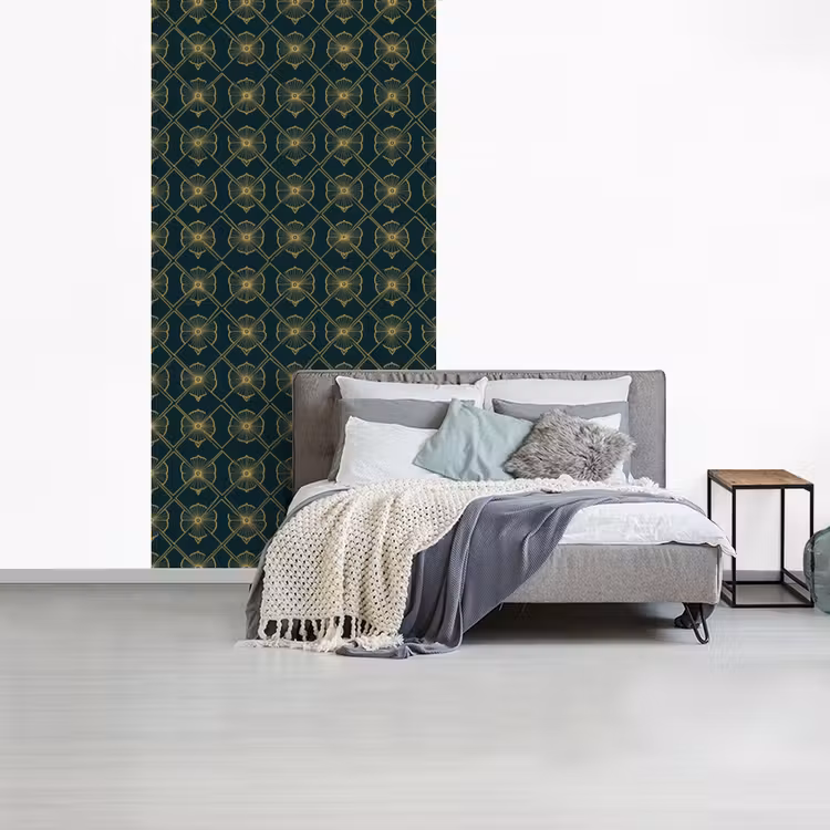 Behang - Geometrisch - Elegant - Groen — 4