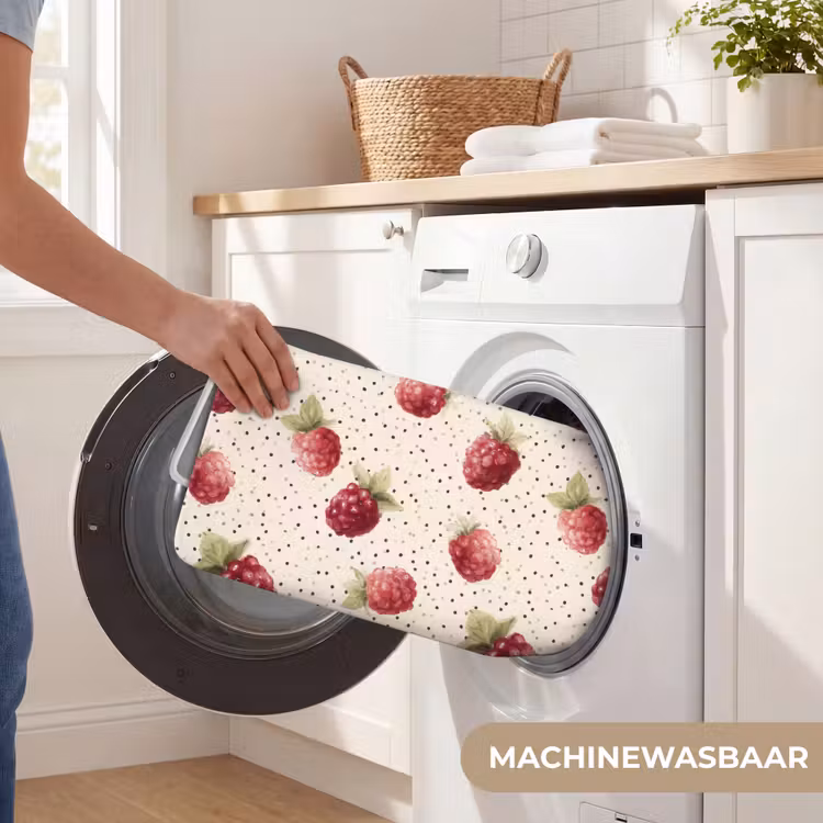 Badmat - Framboos - Stippen - Rood — 7