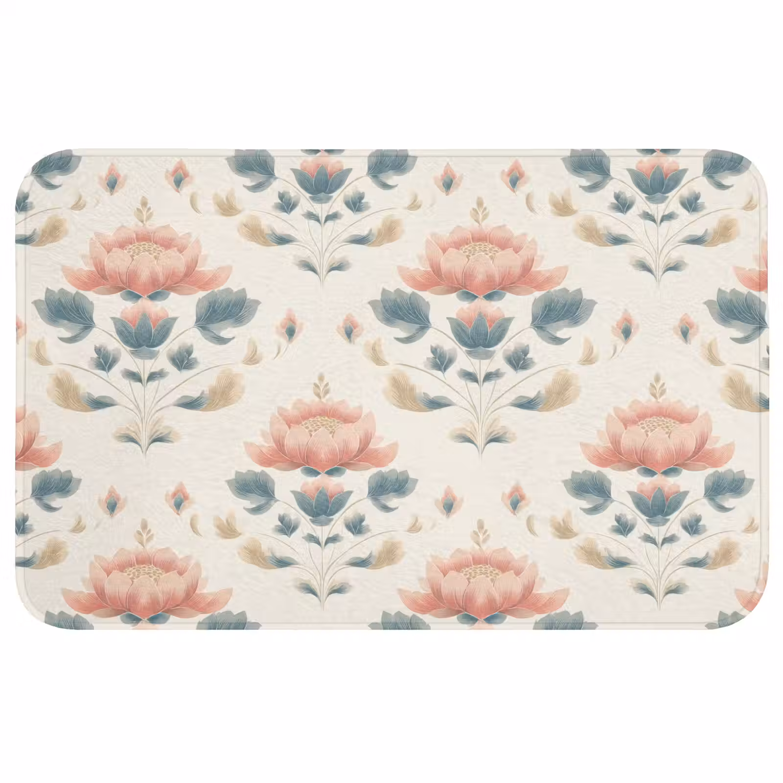 Badmat - Lotus - Bloemen - Roze — 1