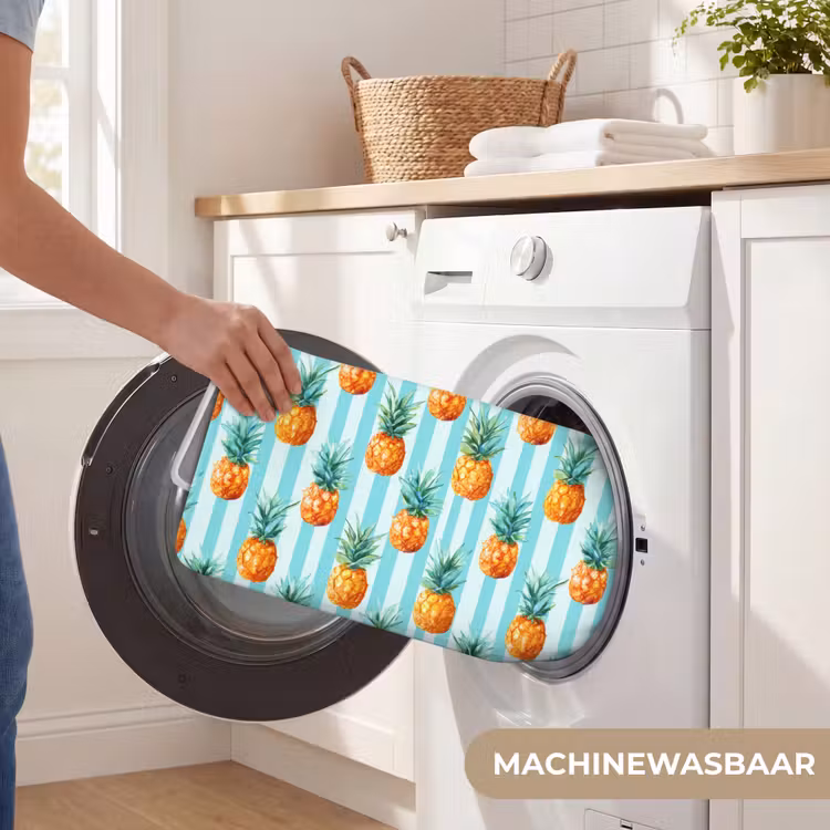 Badmat - Ananas - Strepen - Groen — 7