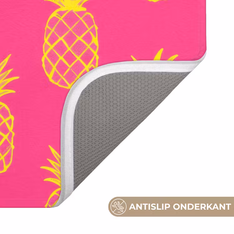 Badmat - Ananas - Trendy - Roze — 3