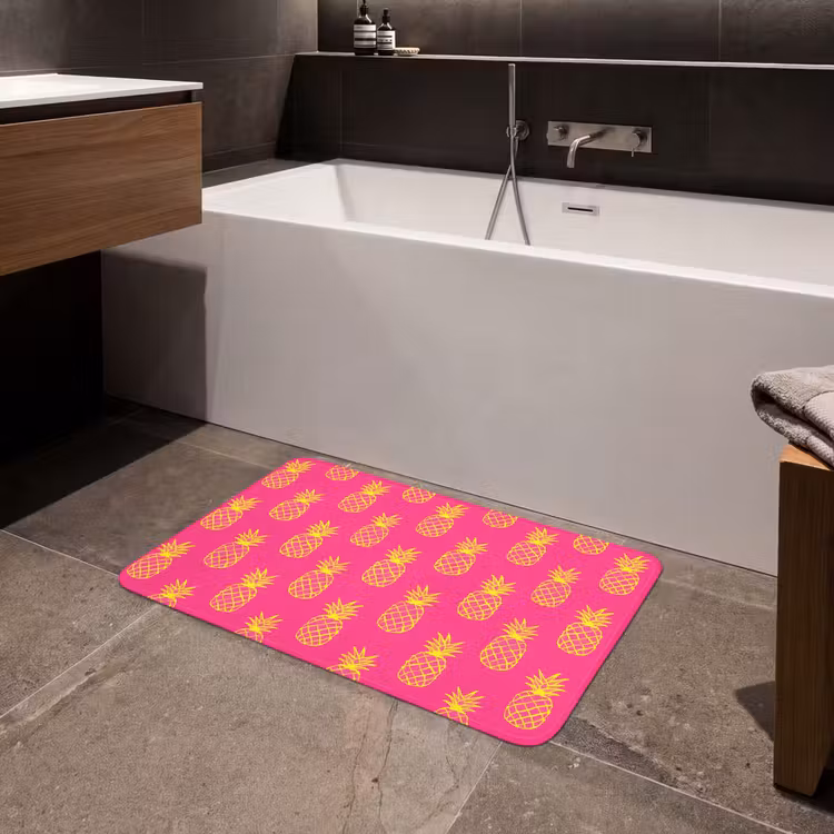 Badmat - Ananas - Trendy - Roze — 4