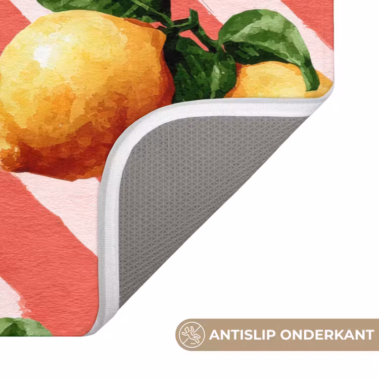 Badmat - Citroen - Geïllustreerd - Oranje — 3