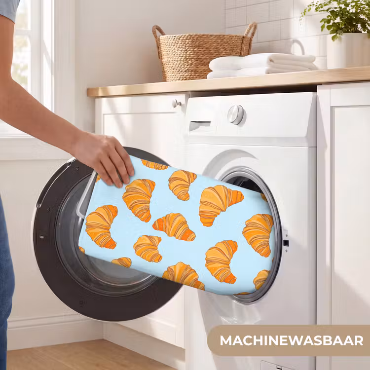 Badmat - Croissant - Speels - Blauw — 7