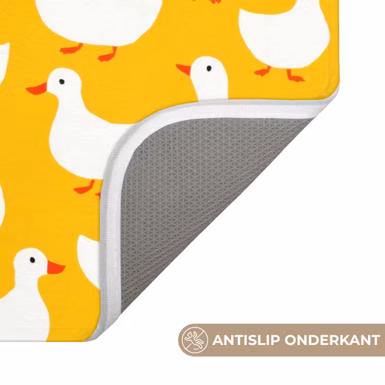 Badmat - Eendjes - Patroon - Geel — 3