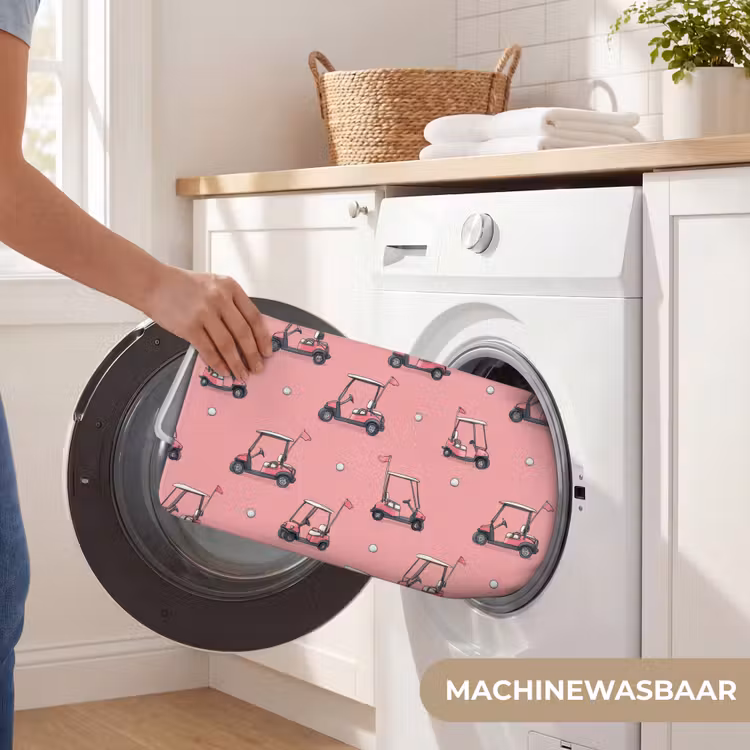 Badmat - Golfkar - Retro - Roze — 7