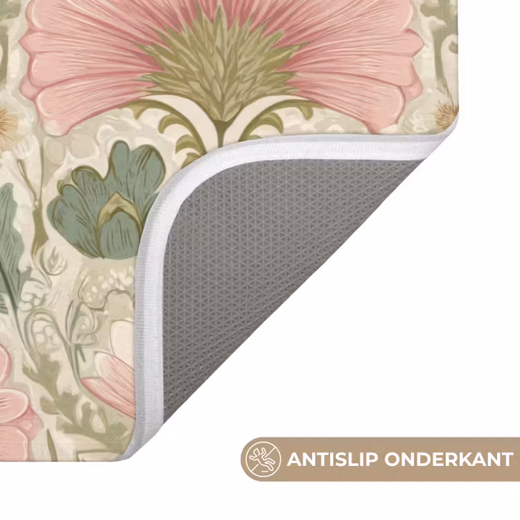 Badmat - Klassiek - Patroon - Roze — 3