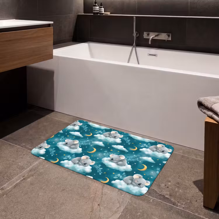 Badmat - Koala's - Betoverend - Blauw — 4