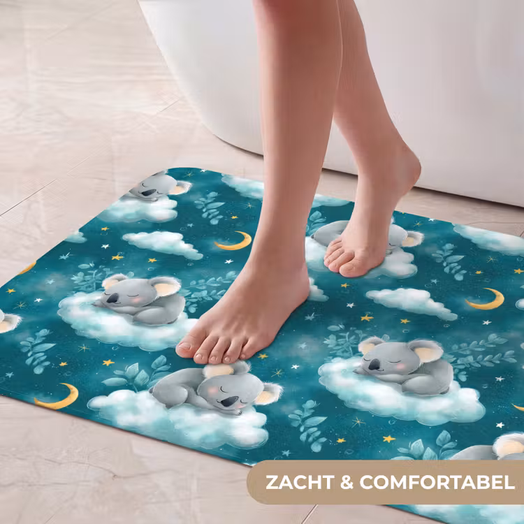 Badmat - Koala's - Betoverend - Blauw — 5