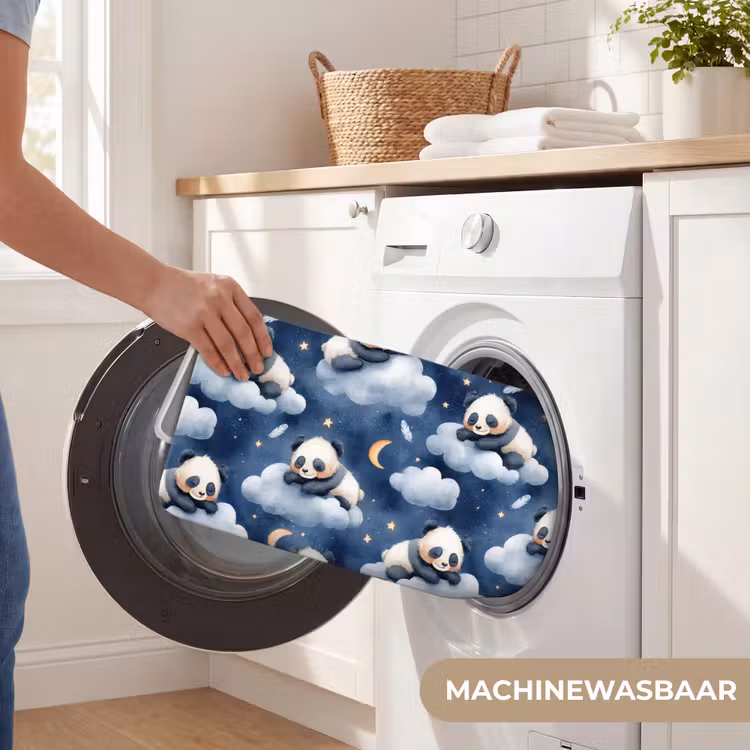 Badmat - Panda's - Slapen - Blauw — 7