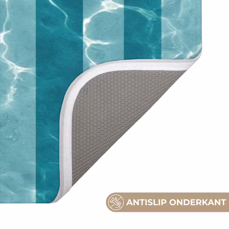 Badmat - Zwembad - Strepen - Groen — 3