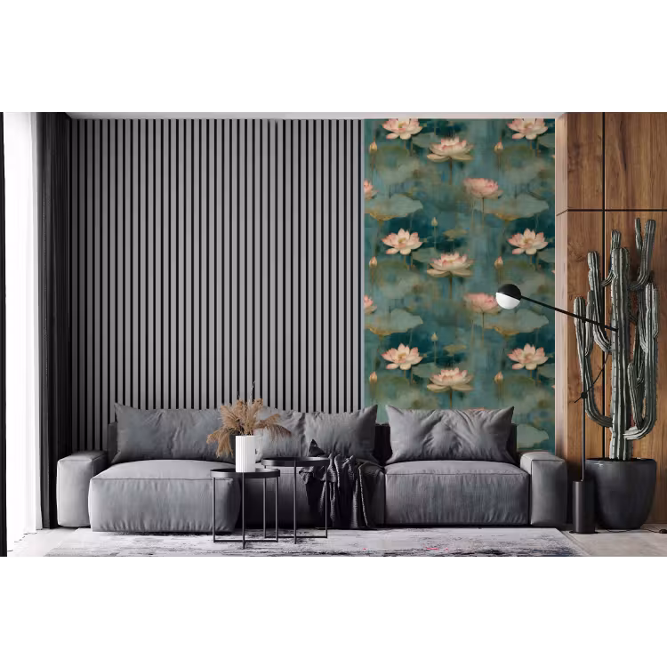 Behang - Botanisch - Bloemen - Roze — 2