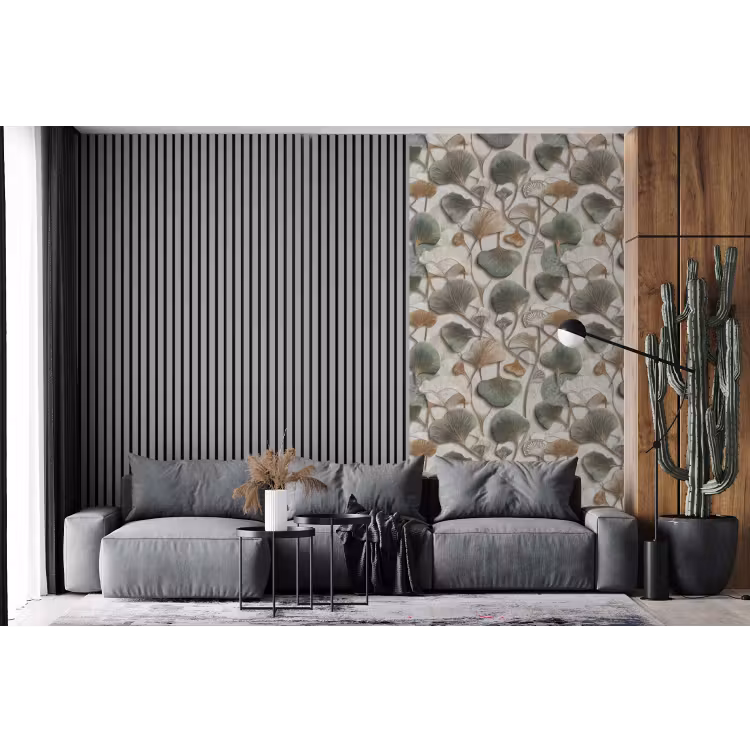Behang - Elegant - Bladeren - Groen — 2