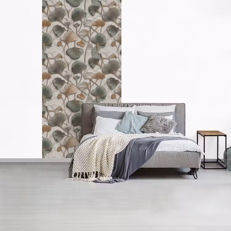 Behang - Elegant - Bladeren - Groen — 4