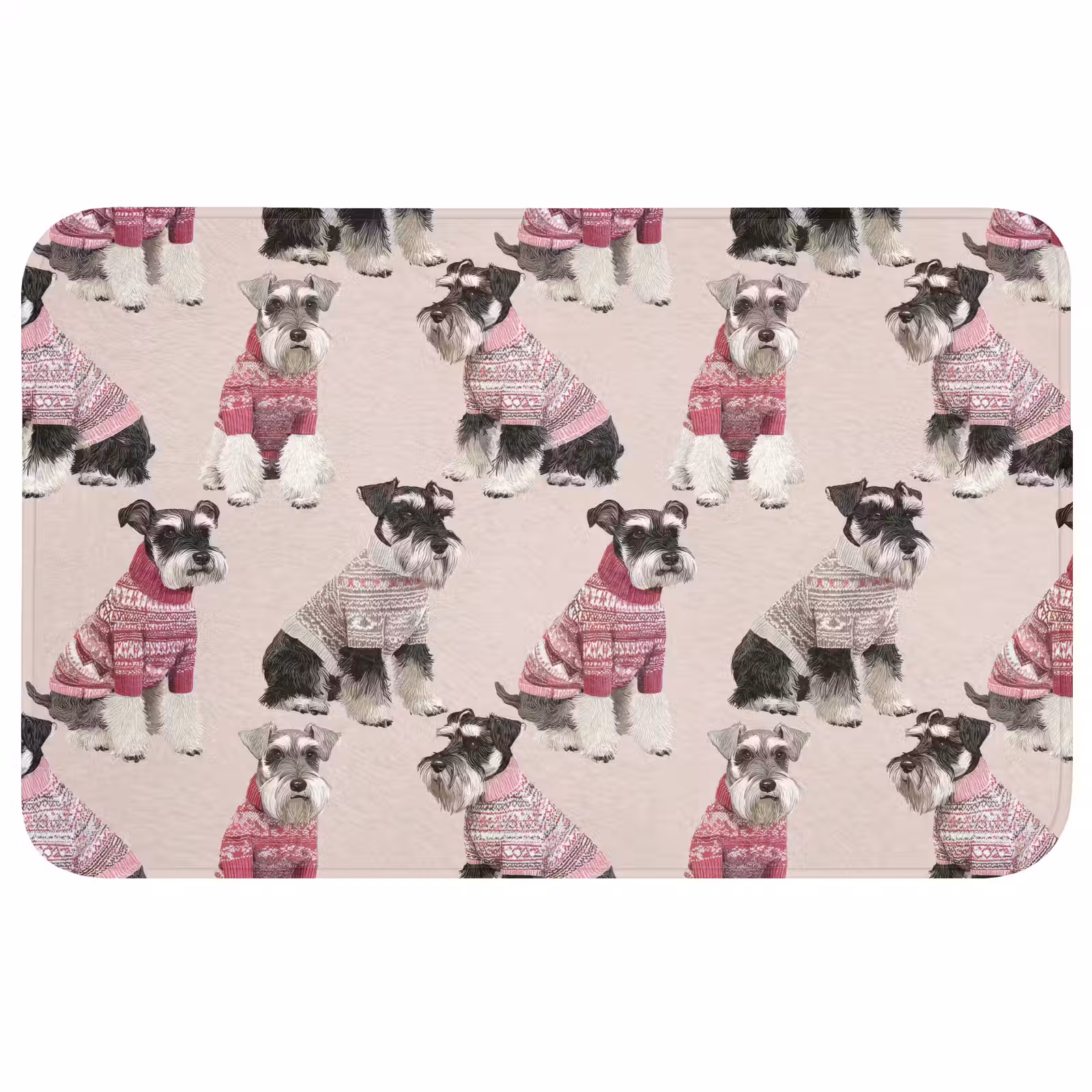 Badmat - Honden - Truien - Rood — 1