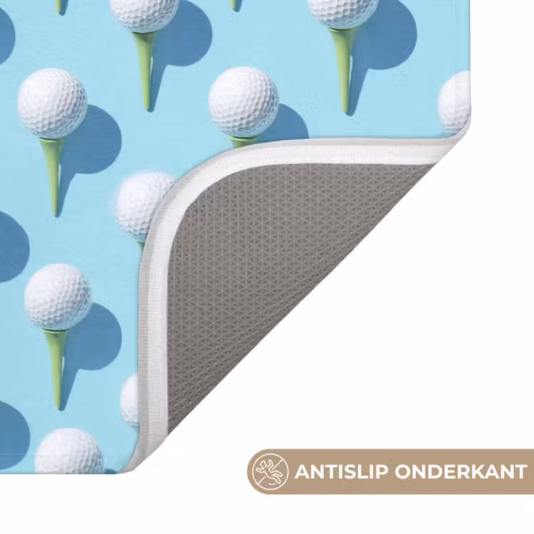 Badmat - Golf - Ballen - Blauw — 3