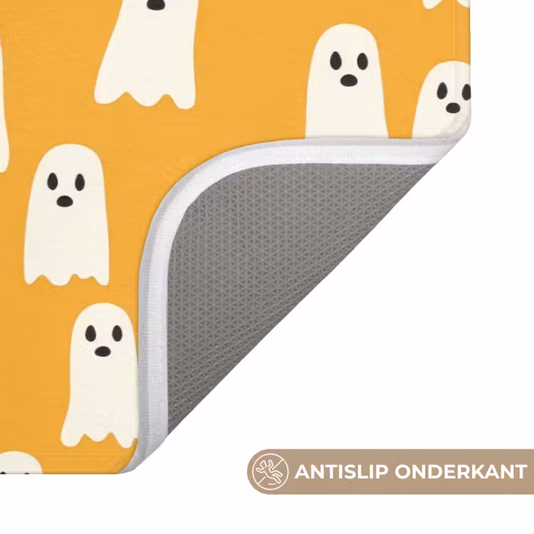 Badmat - Halloween - Spookjes - Oker — 3