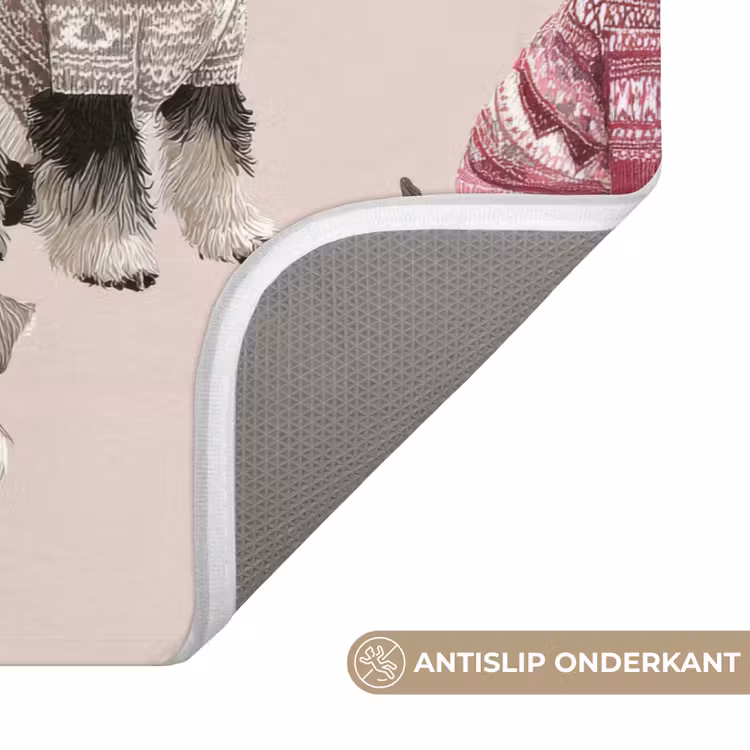 Badmat - Honden - Truien - Rood — 3