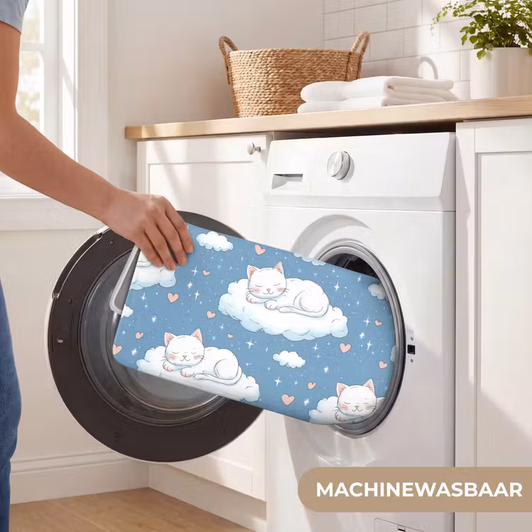 Badmat - Kitten - Wolken - Blauw — 7