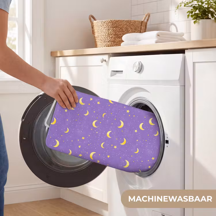 Badmat - Manen - Sterren - Paars — 7