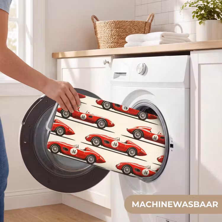 Badmat - Raceauto - Retro - Rood — 7