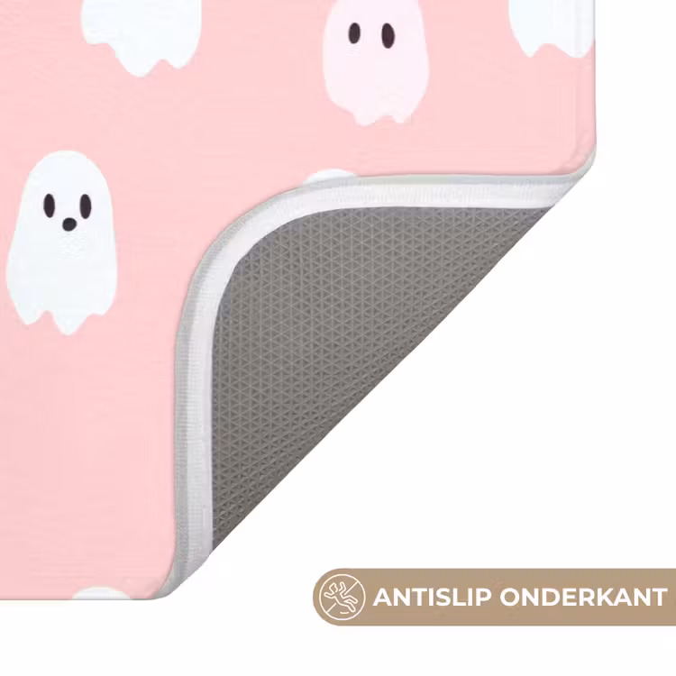 Badmat - Spookjes - Patroon - Roze — 3