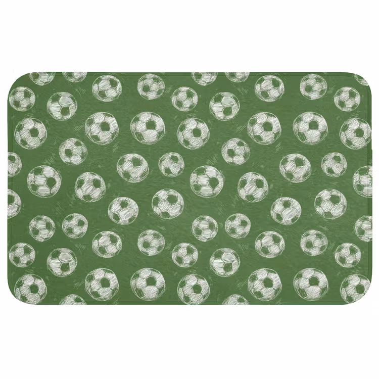 Badmat - Voetbal - Sport - Groen — 1