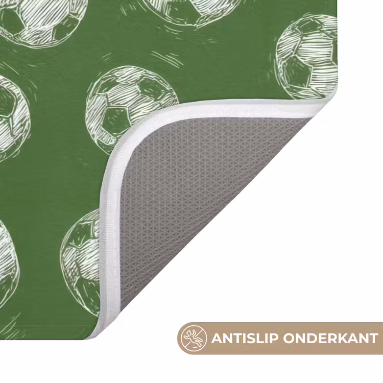 Badmat - Voetbal - Sport - Groen — 3