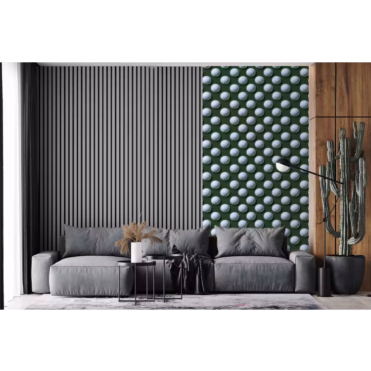 Behang - Ballen - Golf - Groen — 2