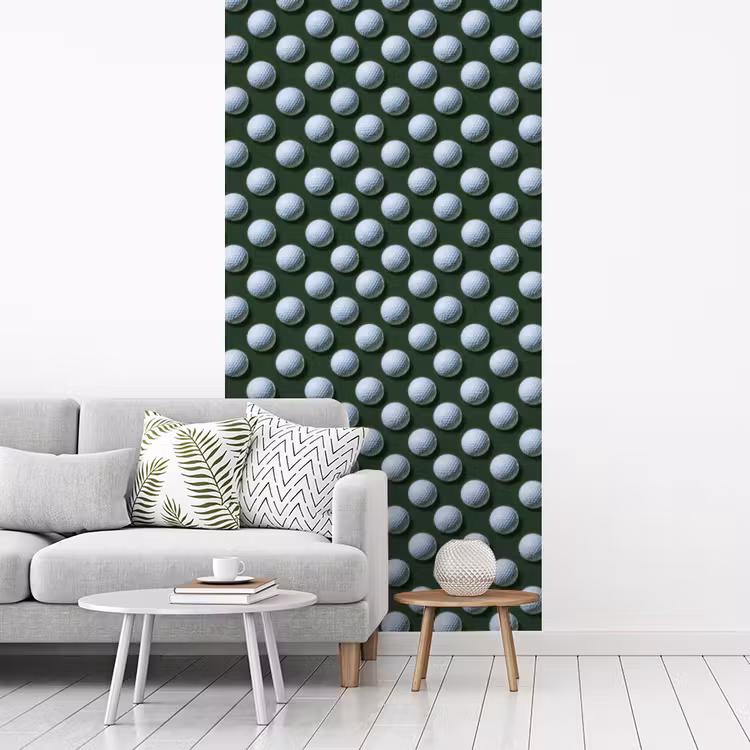 Behang - Ballen - Golf - Groen — 3