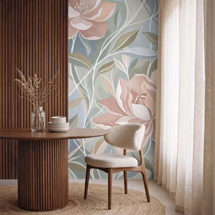 Behang - Elegant - Romantiek - Roze — 4