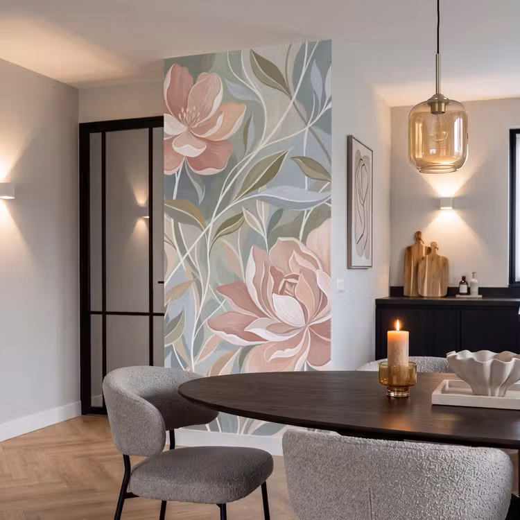 Behang - Elegant - Romantiek - Roze — 5
