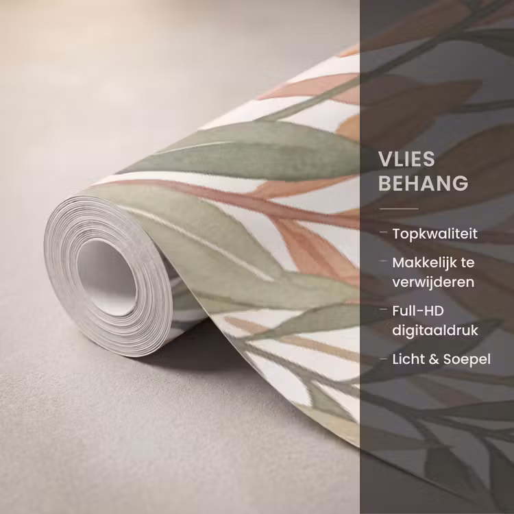 Behang - Botanisch - Aquarel - Kleurrijk — 3