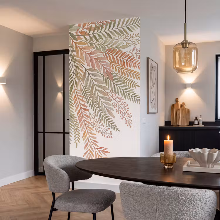 Behang - Botanisch - Aquarel - Kleurrijk — 5