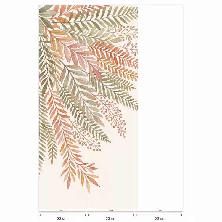 Behang - Botanisch - Aquarel - Kleurrijk — 6