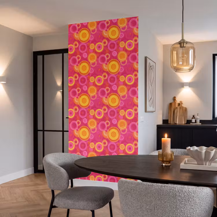 Behang - Cirkels - Design - Kleurrijk — 5