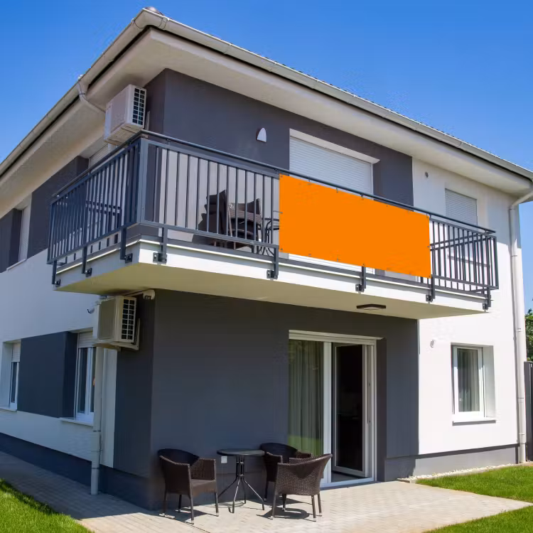 Balkonscherm - Oranje - Seizoenen - Herfst - Kleur — 2