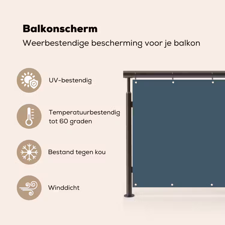 Balkonscherm - Oceana - Kleuren - Palet — 3
