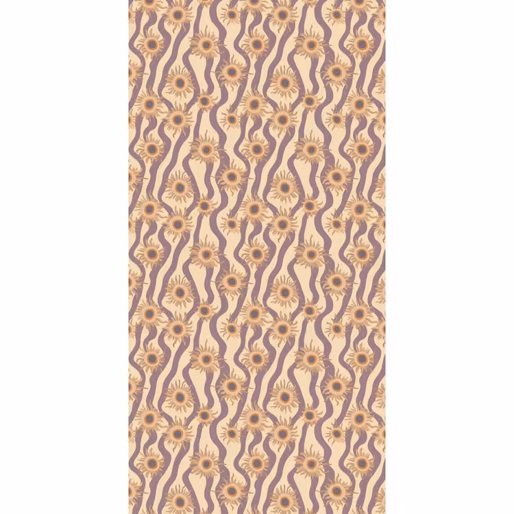 Behang - Bohemian - Vibe - Lavendelpaars — 2