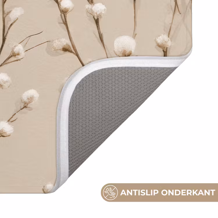 Badmat - Katoen - Natuur - Taupe — 3