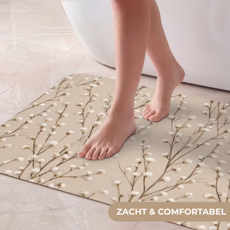 Badmat - Katoen - Natuur - Taupe — 5