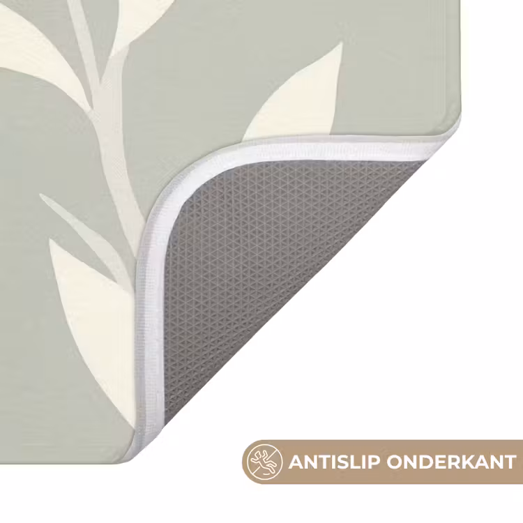 Badmat - Minimalistisch - Patroon - Groen — 3