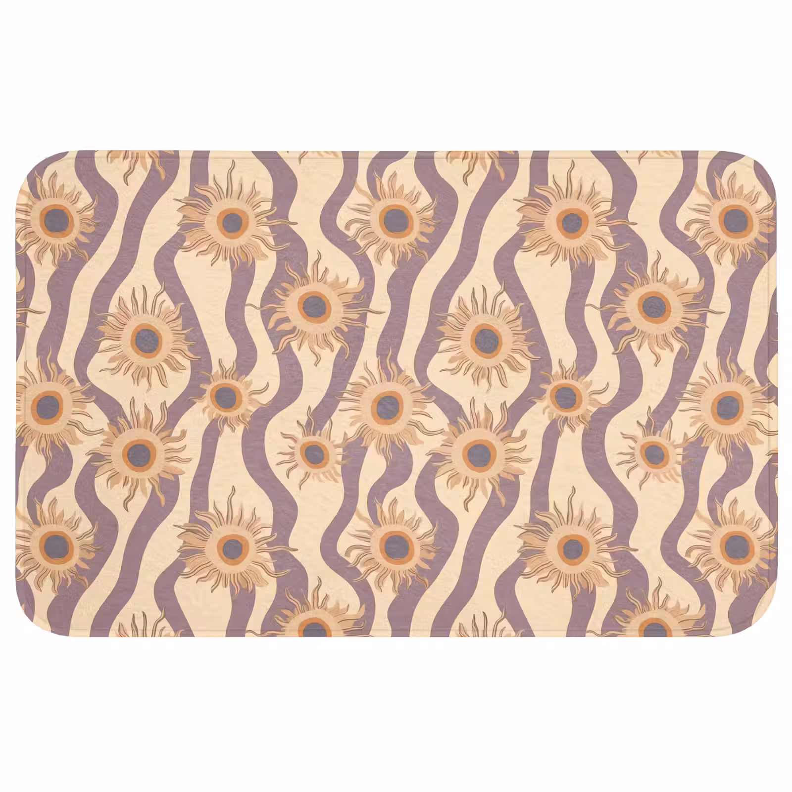 Badmat - Bohemian - Vibe - Lavendelpaars — 1