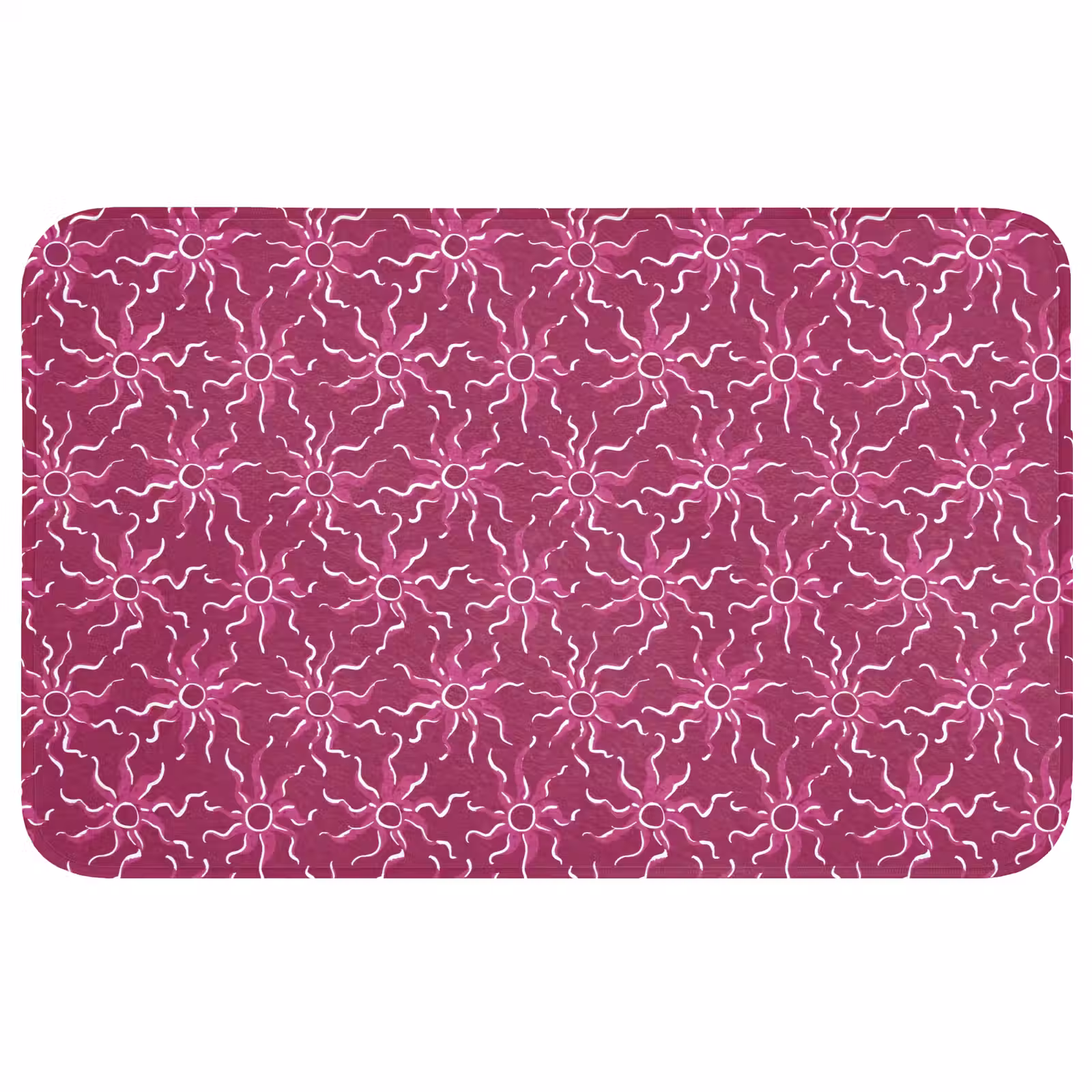 Badmat - Bohemian - Zon - Magenta — 1