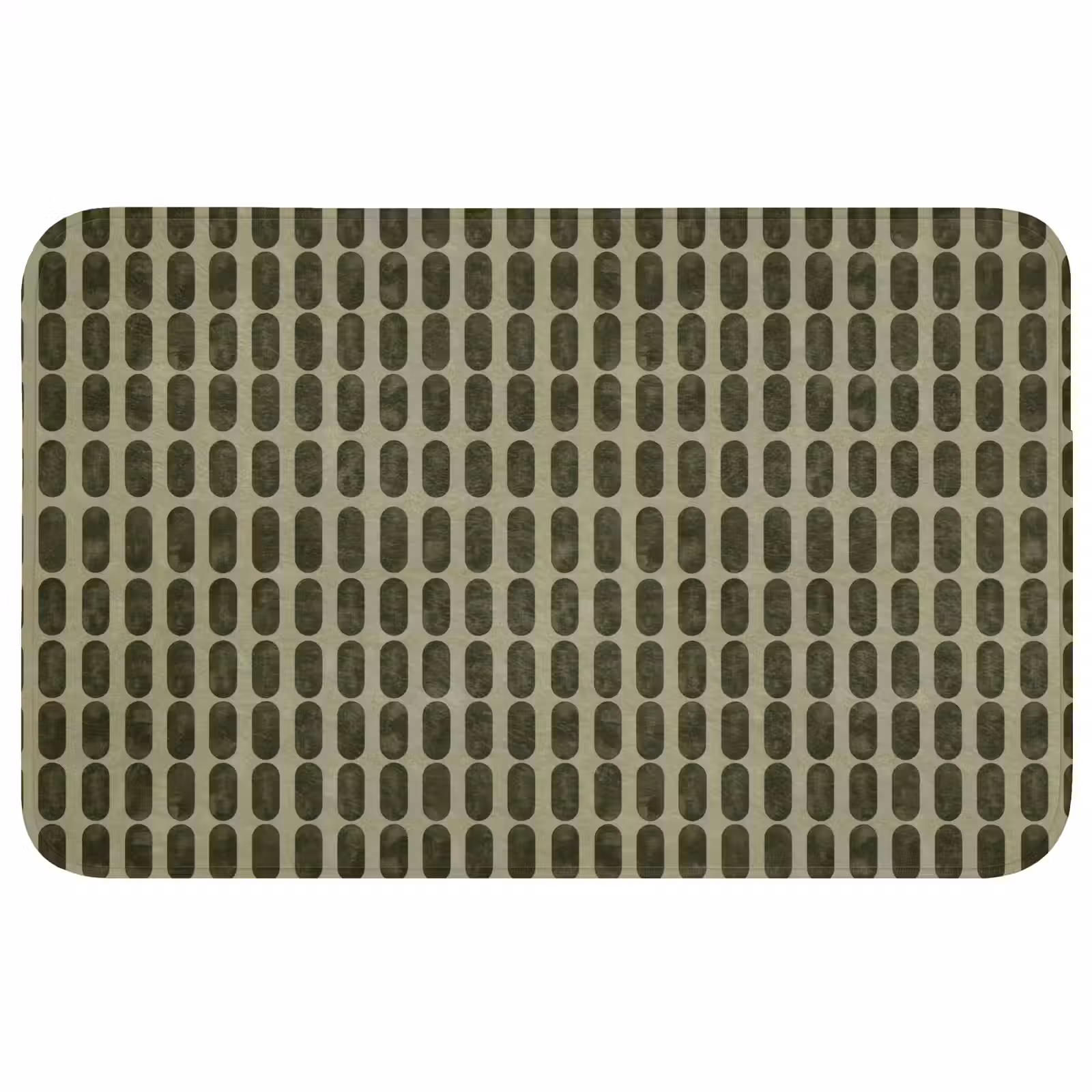 Badmat - Ritmisch - Effect - Groen — 1
