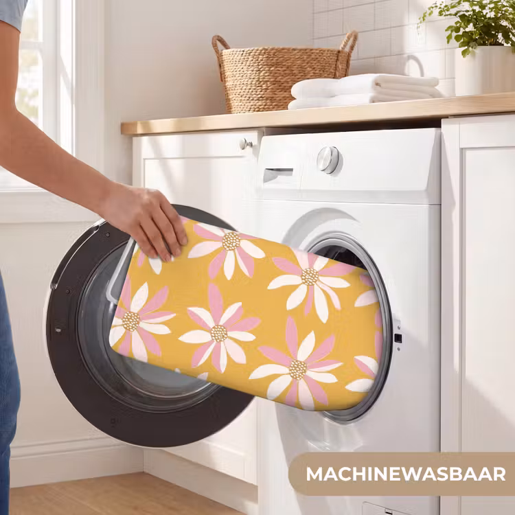 Badmat - Bloemen - Modern - Geel — 7