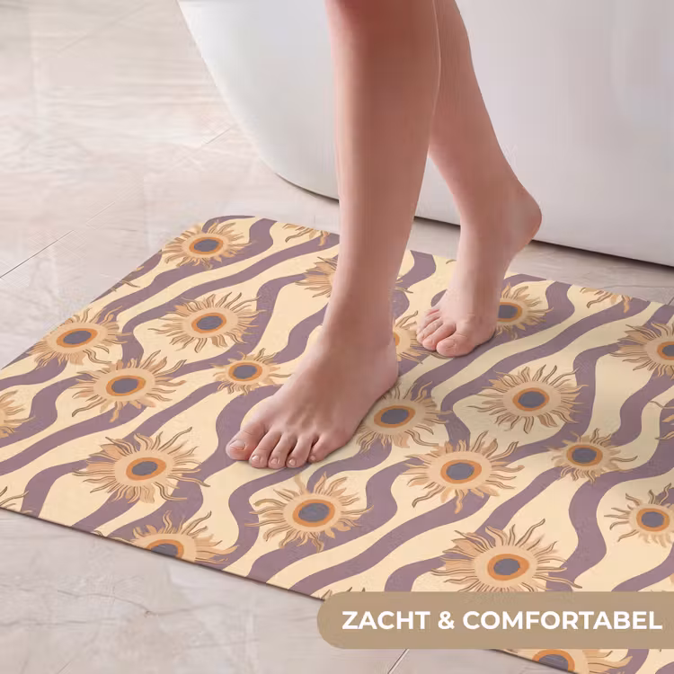Badmat - Bohemian - Vibe - Lavendelpaars — 5