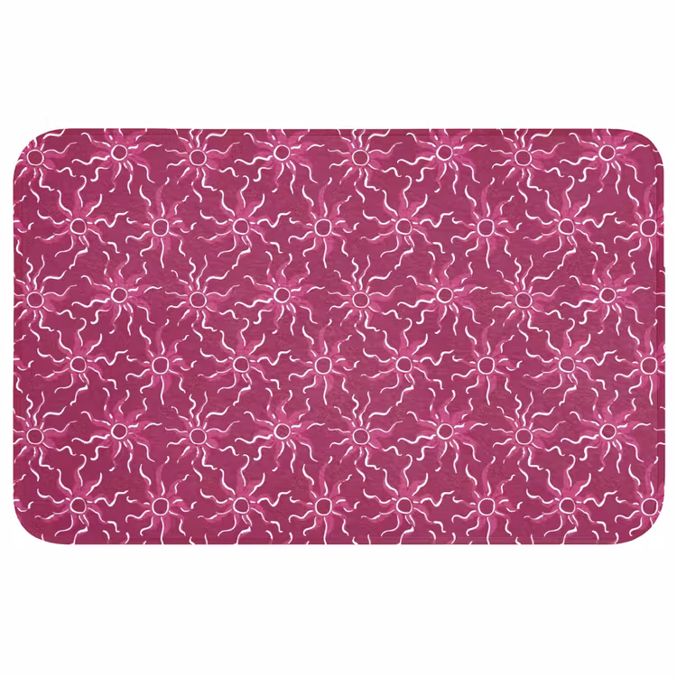 Badmat - Bohemian - Zon - Magenta — 1