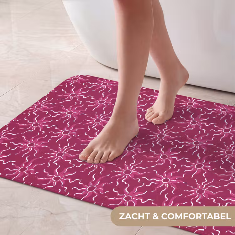 Badmat - Bohemian - Zon - Magenta — 5