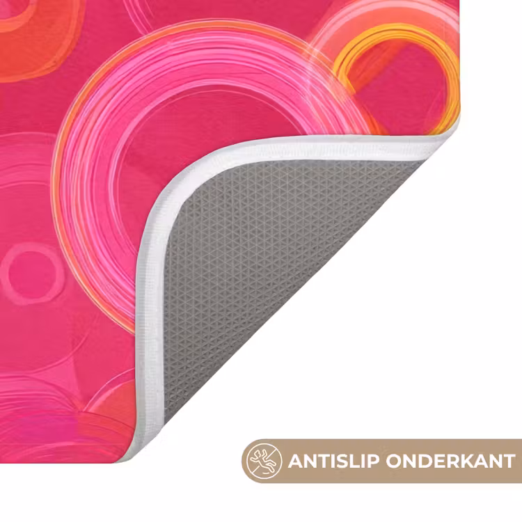 Badmat - Cirkels - Design - Kleurrijk — 3